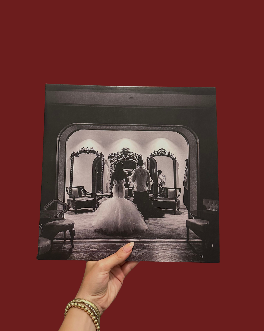 Custom Vinyl Record from The Other Line Audio Guestbook