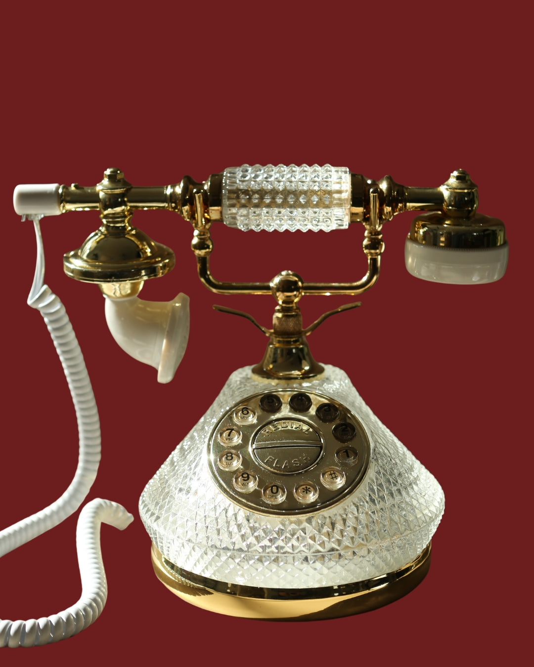 Crystal Audio Guestbook Telephone