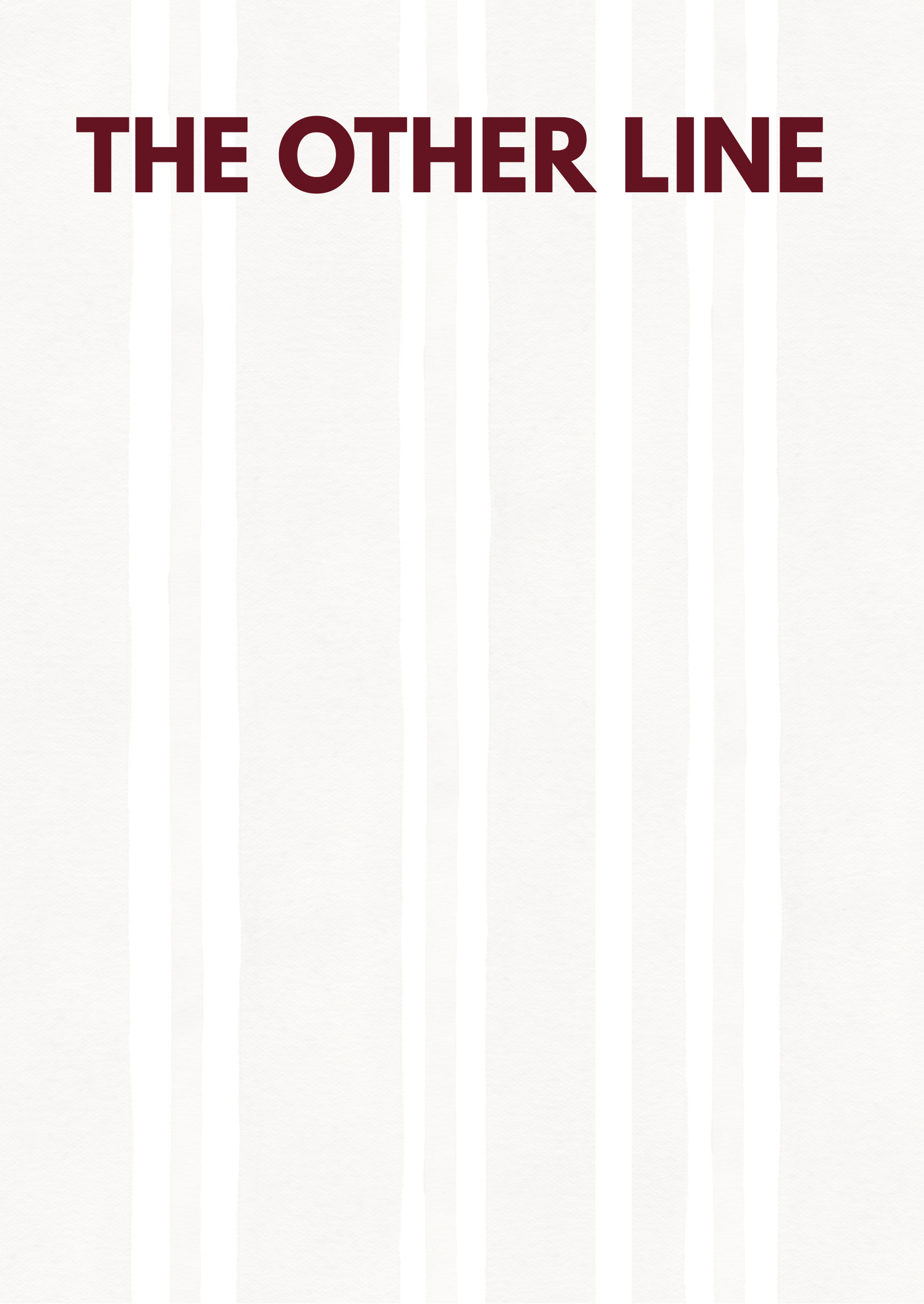 Two vintage-style phones with decorative bows on a white background, featuring the text 'THE OTHER LINE'.